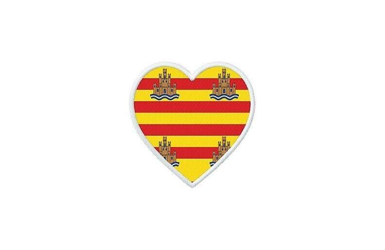 Patch badge ecusson prints thermocollant flag heart ibiza