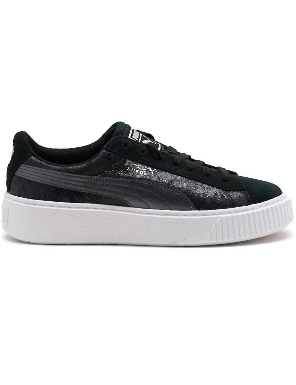 Puma Suede Platform Safari Donna Nero