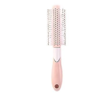 Nieuwe Massage Kam Krullend Haar Kam Antistatisch Kapperskam Plastic Big Tooth Haar Steil HaarKam 2 Stuks Roze