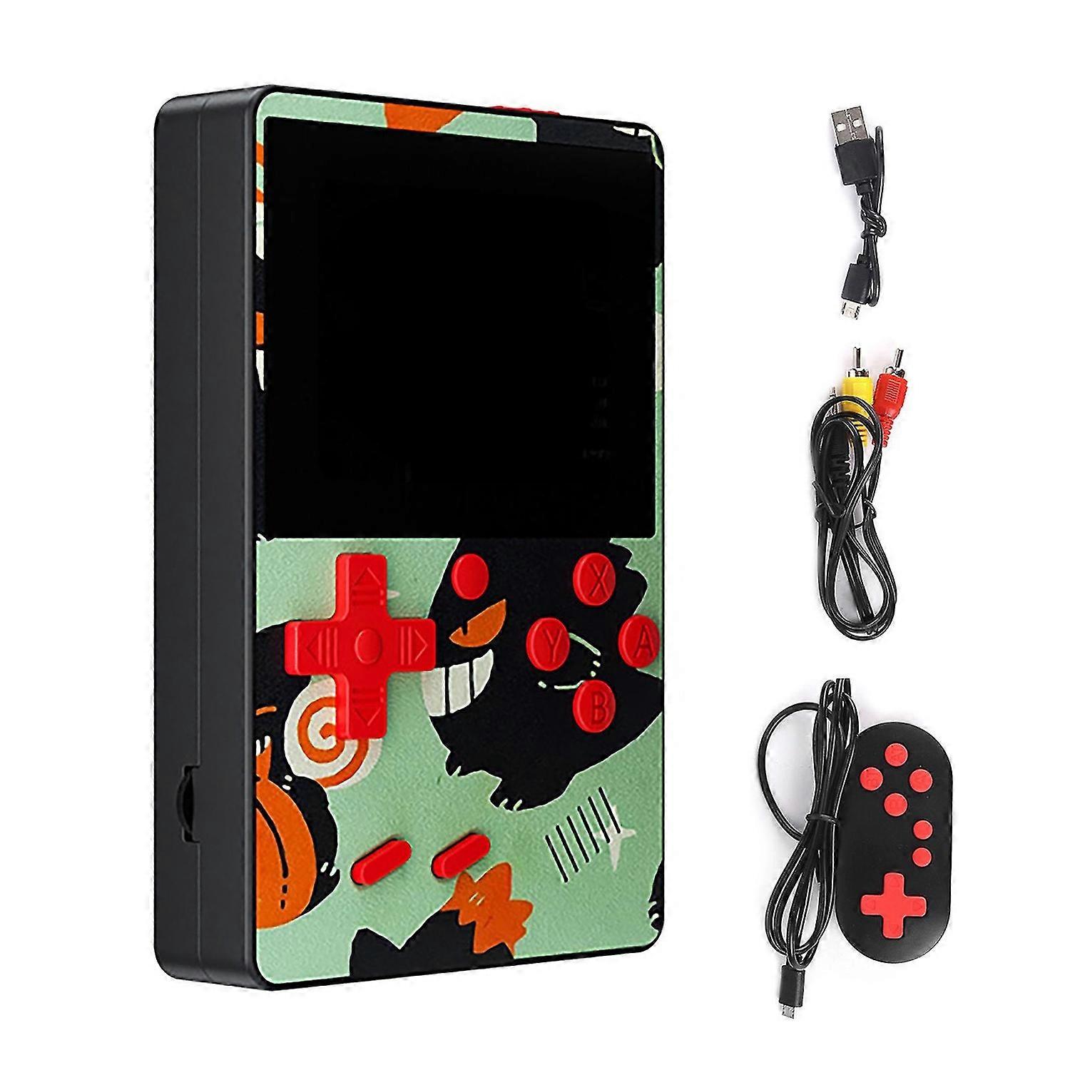 X50 Game Console 2.8 Inch Portable Ultra-thin Built-in 500 Classic Games Cartoon Handheld Game Playe