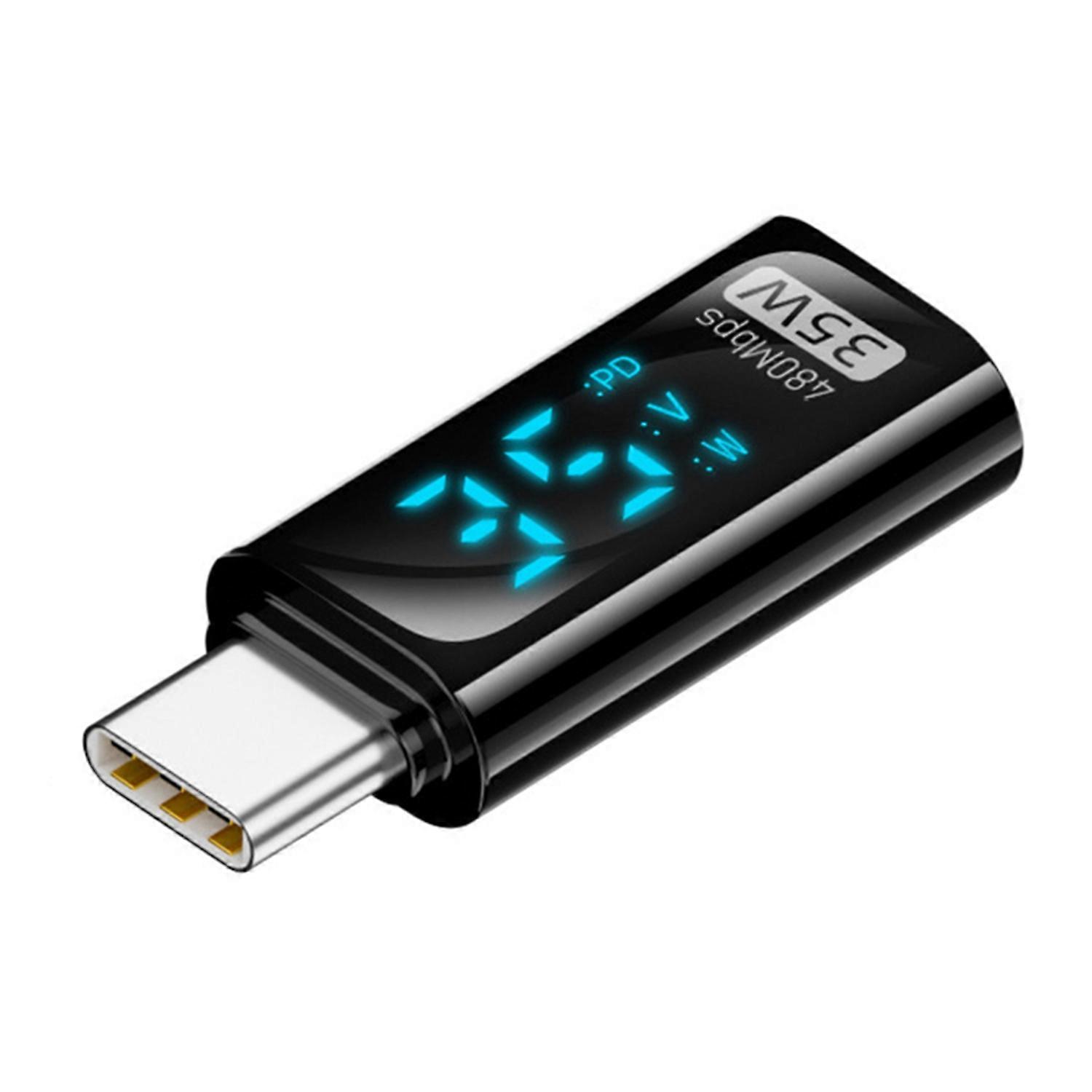 Type-C/8-pin 35W Fast Charging Converter 140W PD Chip Adapter for Phones Tablets Laptops Real-time