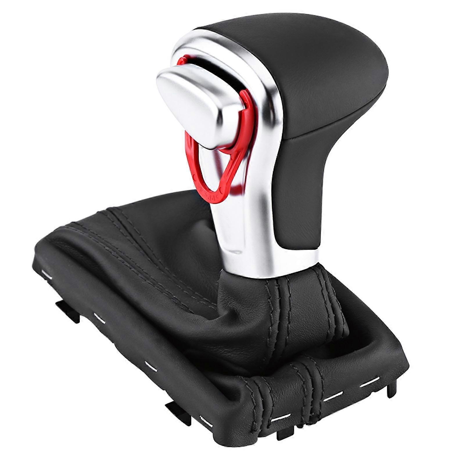 Automatic Transmission Gear Shift Knob With Boot Cover Fit For A5 A4l Q5 B8 B8pa Lhd