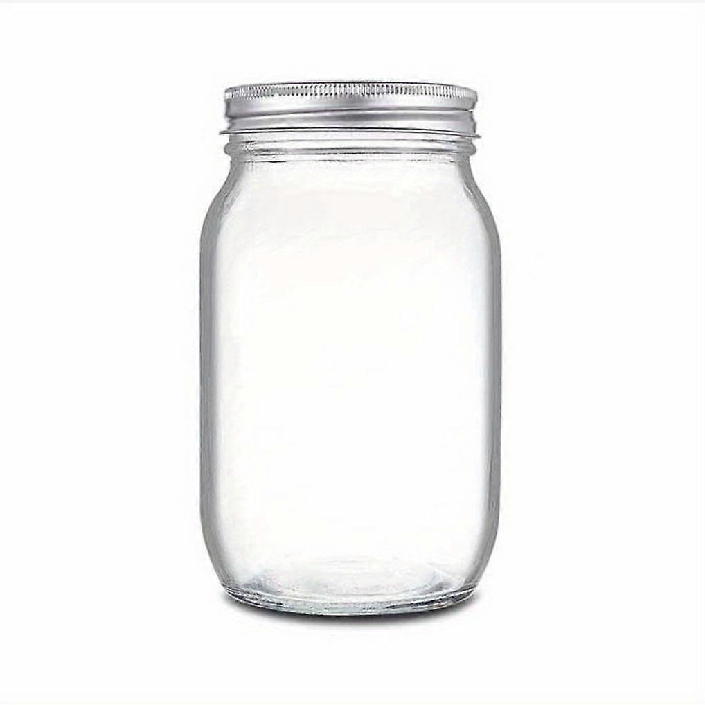 1/2/4pcs、メイソンジャー、16オンスガラスジャー、蓋付きキャンディージャー、食品保存ジャー、食品容器ジャー、キッチンガジェット、キッチンアクセサリー