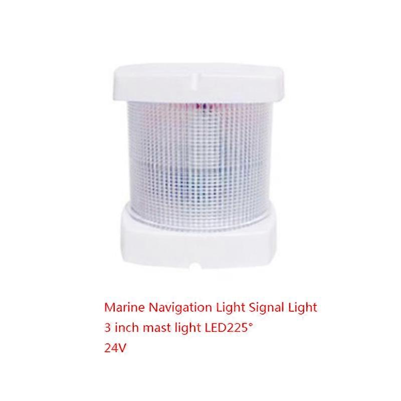 Marine Navigation Lights Signal Lights Yacht Harbor and Harbor Lights LED Lights Left Red Right Green White Ring Mast Stern