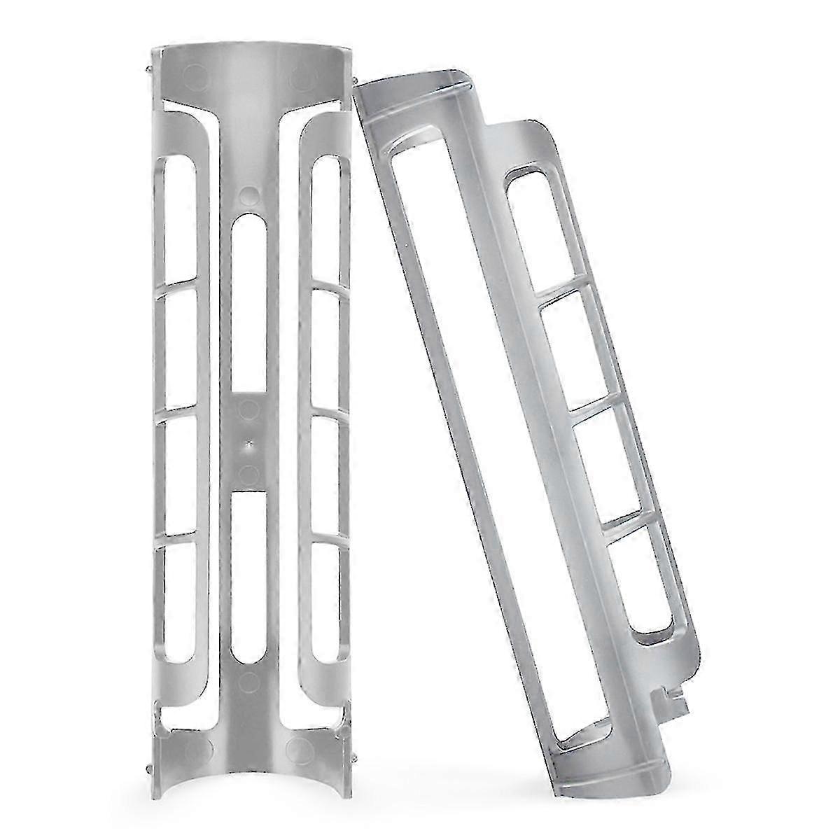 2 قطعة حامل كبسولة قهوة حامل جانبي لموزع كبسولات كوب K لماكينات صنع القهوة المفردة باللون الرمادي