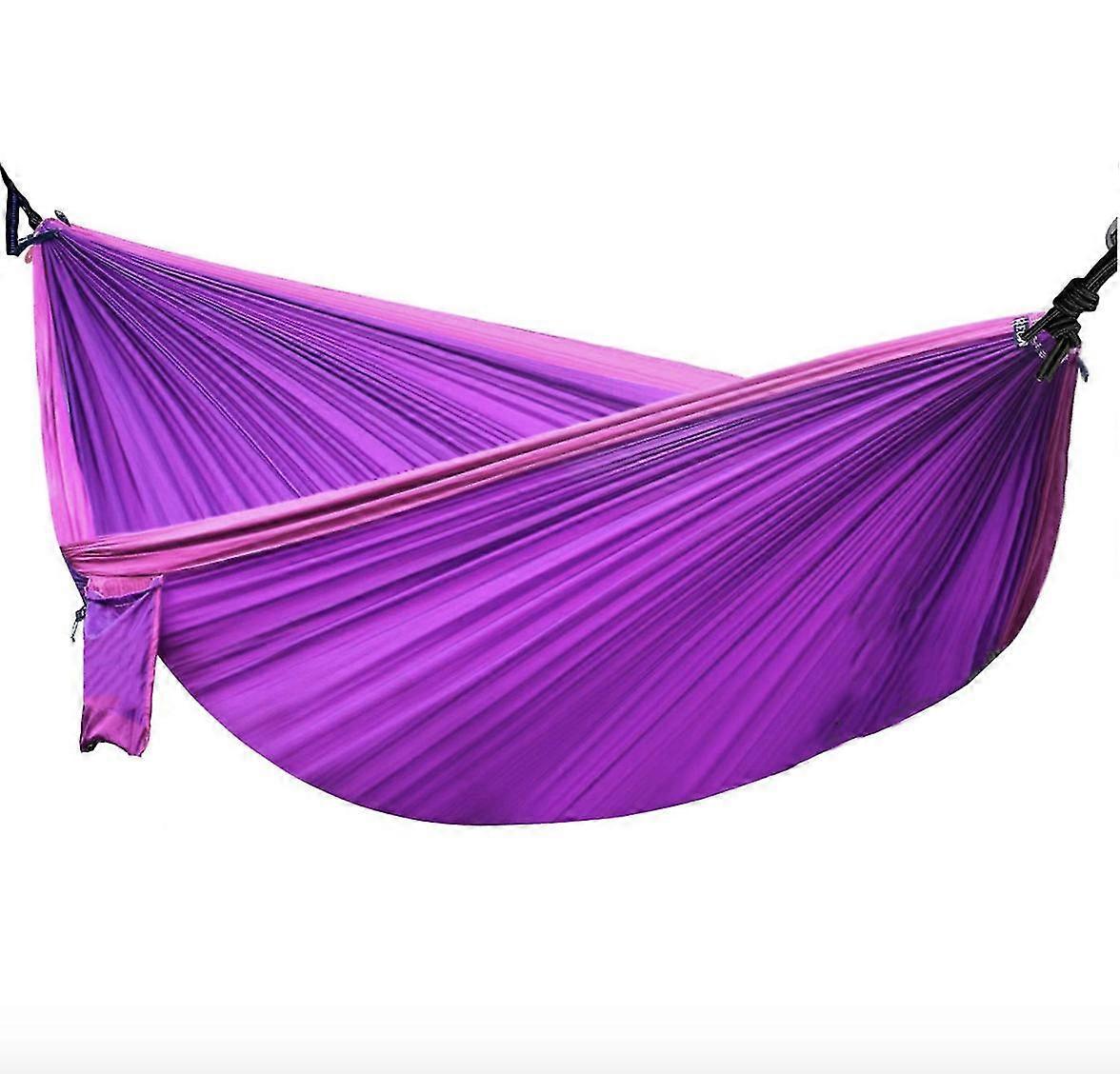 Double Hammock Parachute Cloth Light Indoor Camping Swing