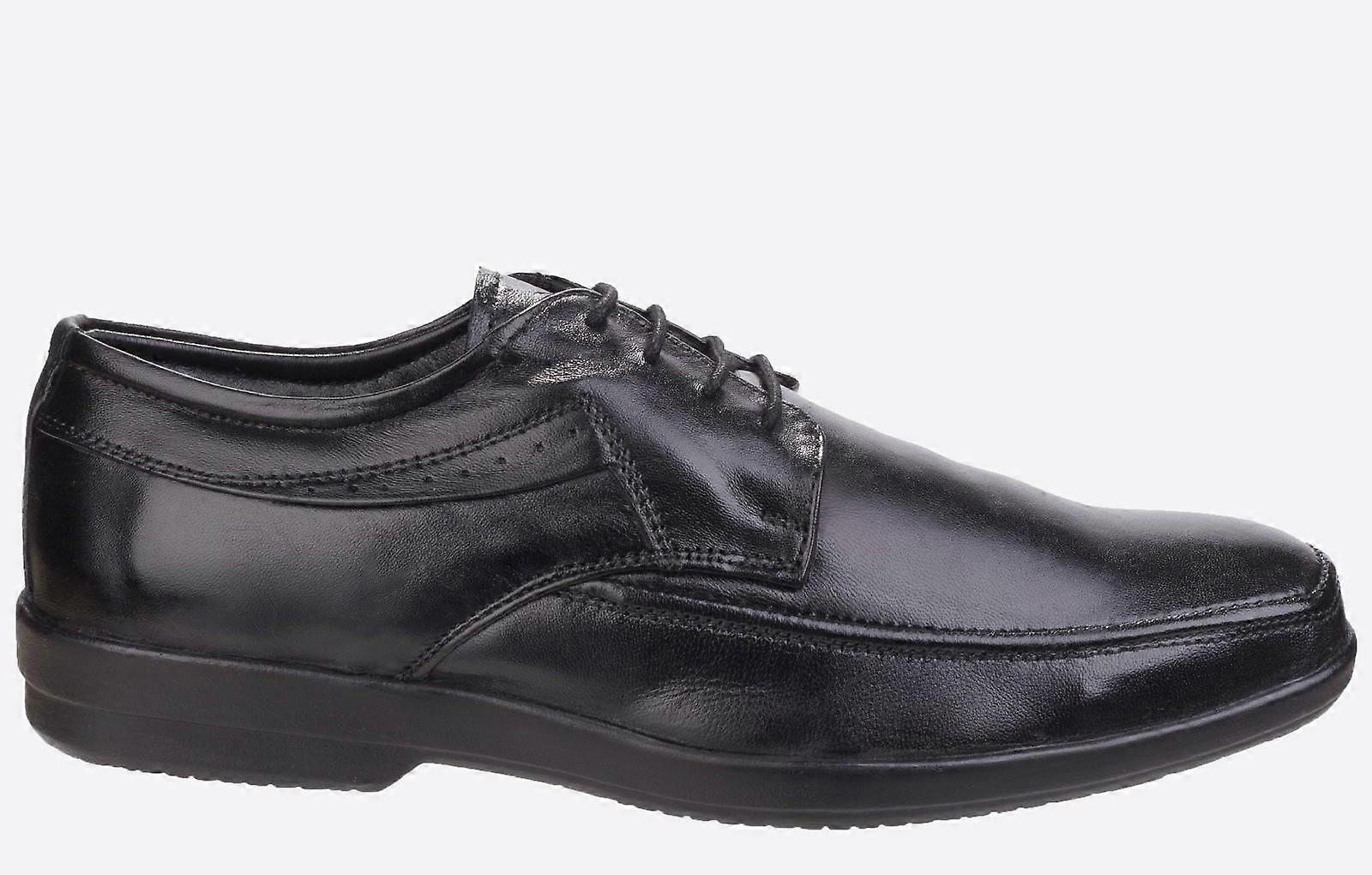 Fleet & Foster Dave Leather Black