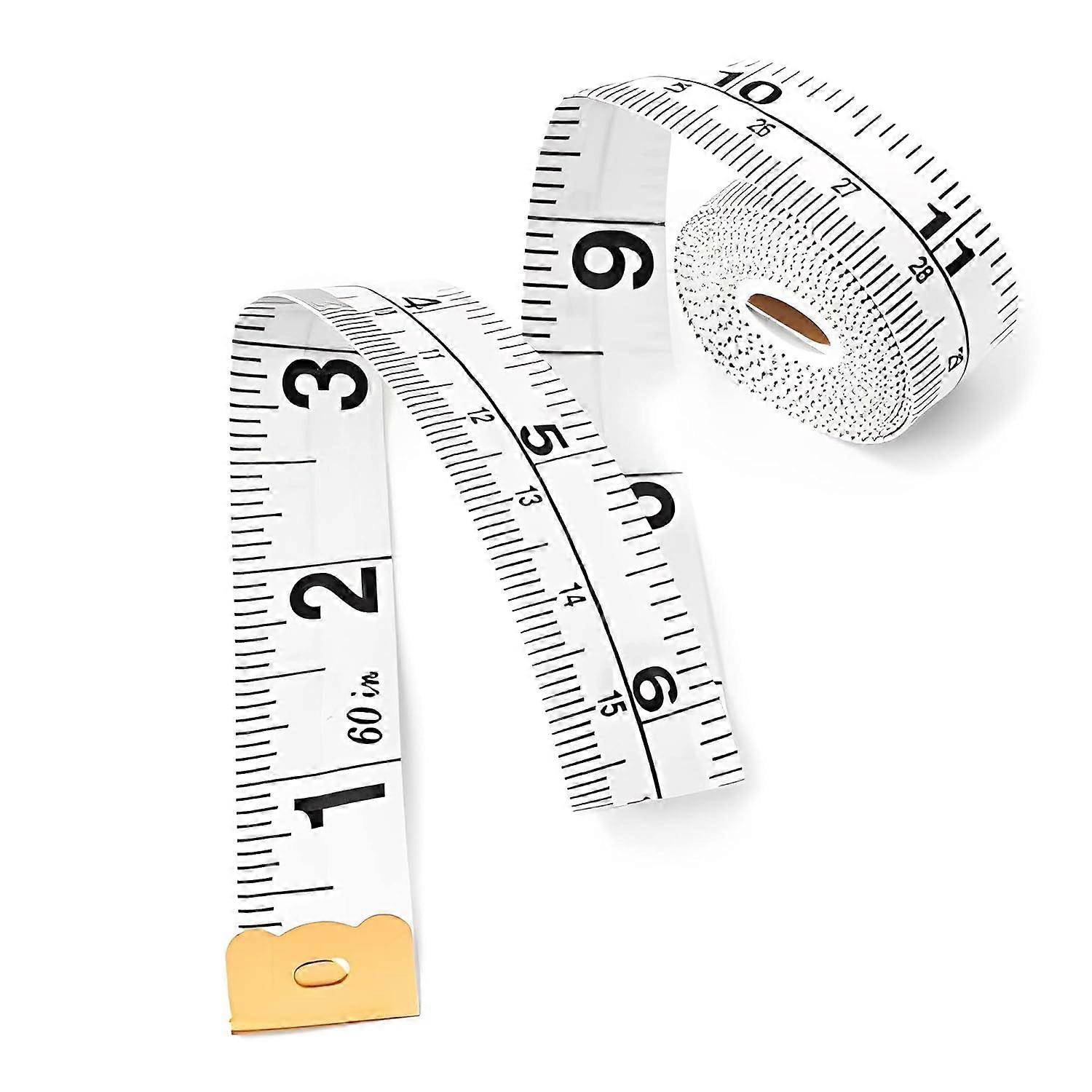 Dual Sided Durable Measuring Tape for Body and waist Measure includes free BMI weight control app and eBook, Clothes Fabric Sewing