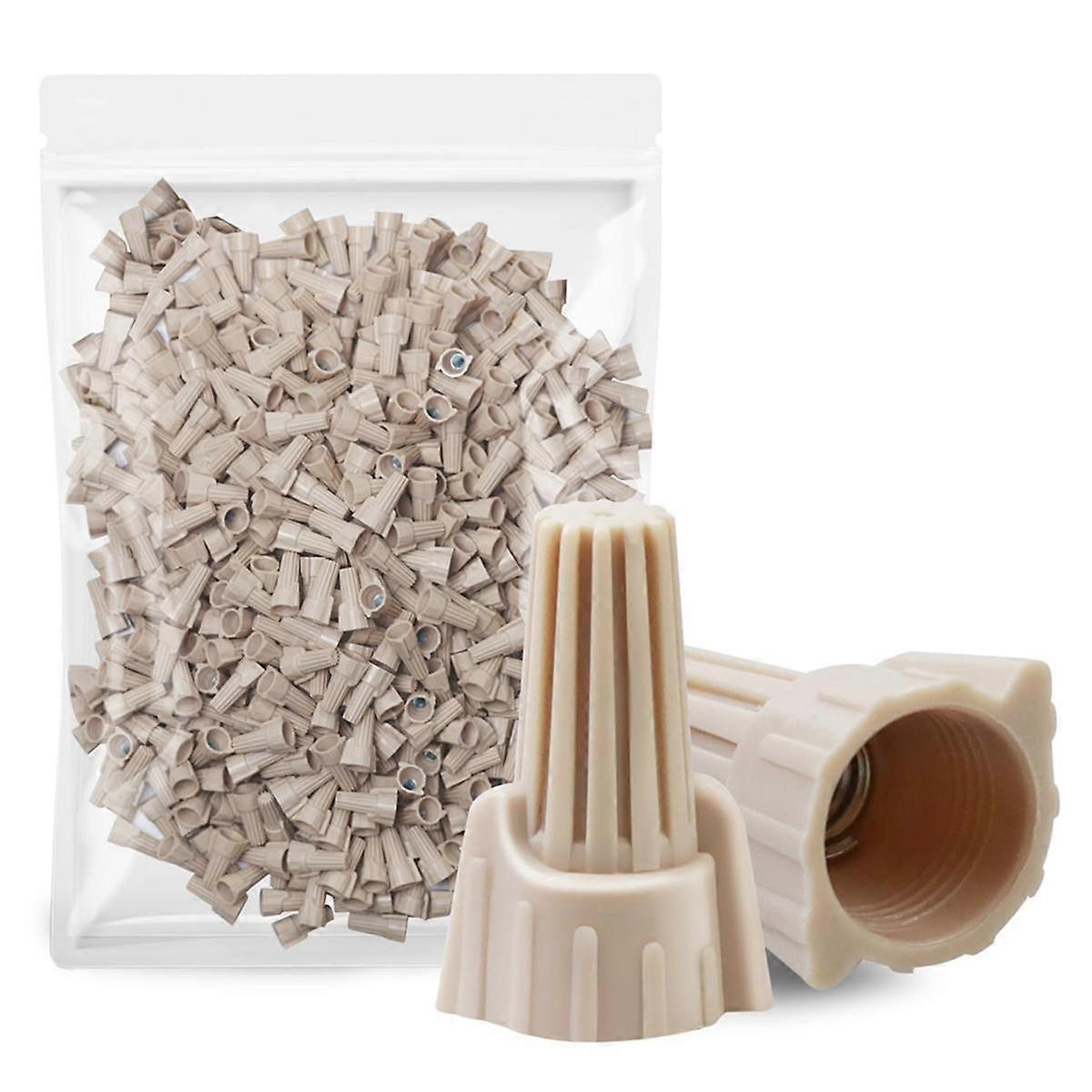 Wire Connector Nuts, Wing Wire End Connector Caps,Rib Caps for Connecting Wires,Spring Screw Terminal