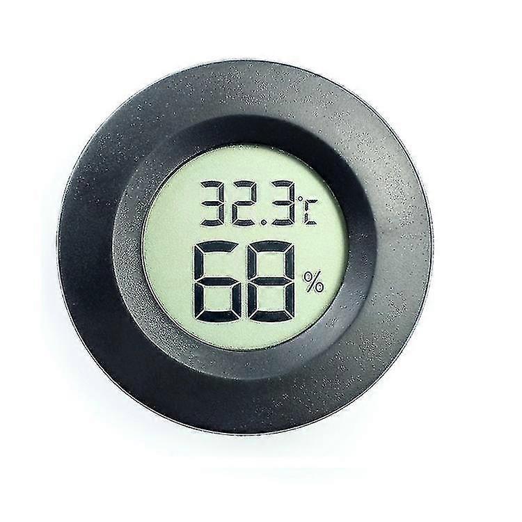 2pcs Mini Digital Lcd Thermometer Hygrometer Temperature Humidity Portable Thermometer Thermo Hygrometer Indicator