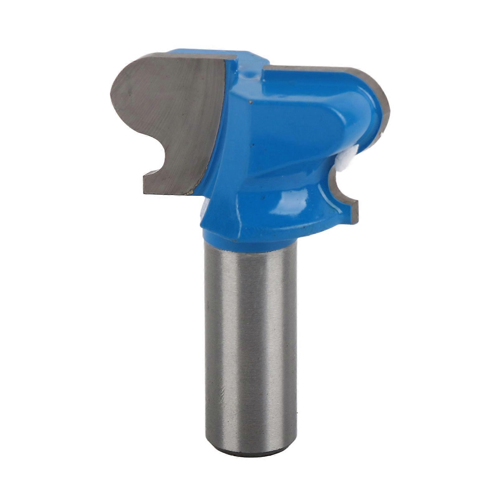 Drawer Pull Router Bit 1/2in Shank Tungsten Steel Alloy PTFE Coating Woodworking Router Bit Cutter for Wood Grooving