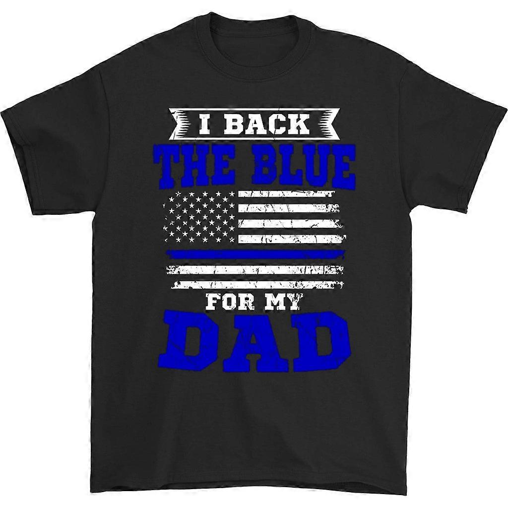 I Back The Blue For My Dad T-shirt