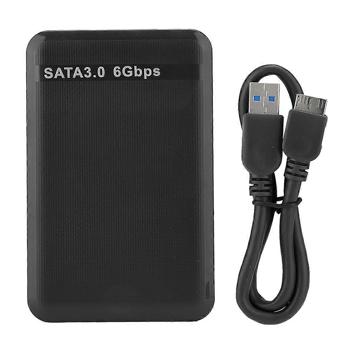 2.5 Inch USB3.0 SATA3.0 High Speed 6Gbps Mobile Hard Disk Enclosure Support 3TB UASP Hard Disk Encl