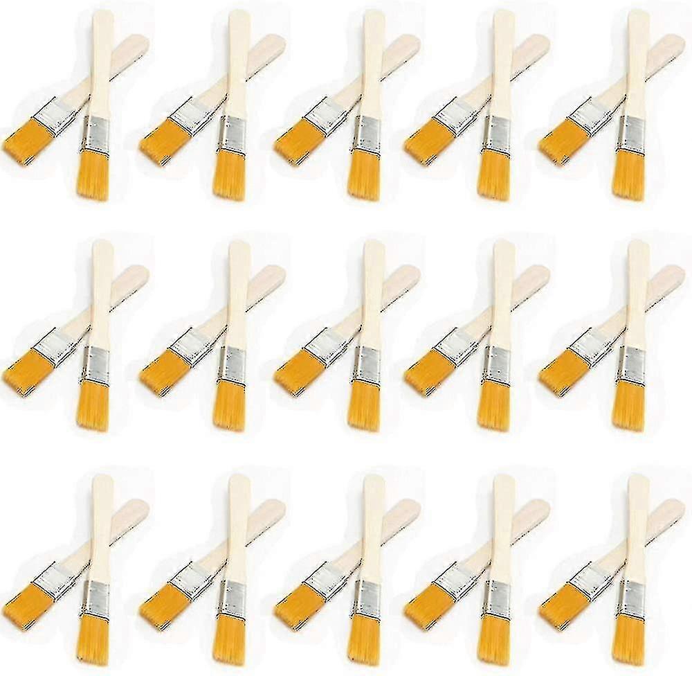 Cogex Pro Paint Brushes Set - 5 Brushes With Wooden Handles (3 Flat + 2 Filbert) | Professional Artist Brushes For Acrylic, Oil, Watercolor - View #6