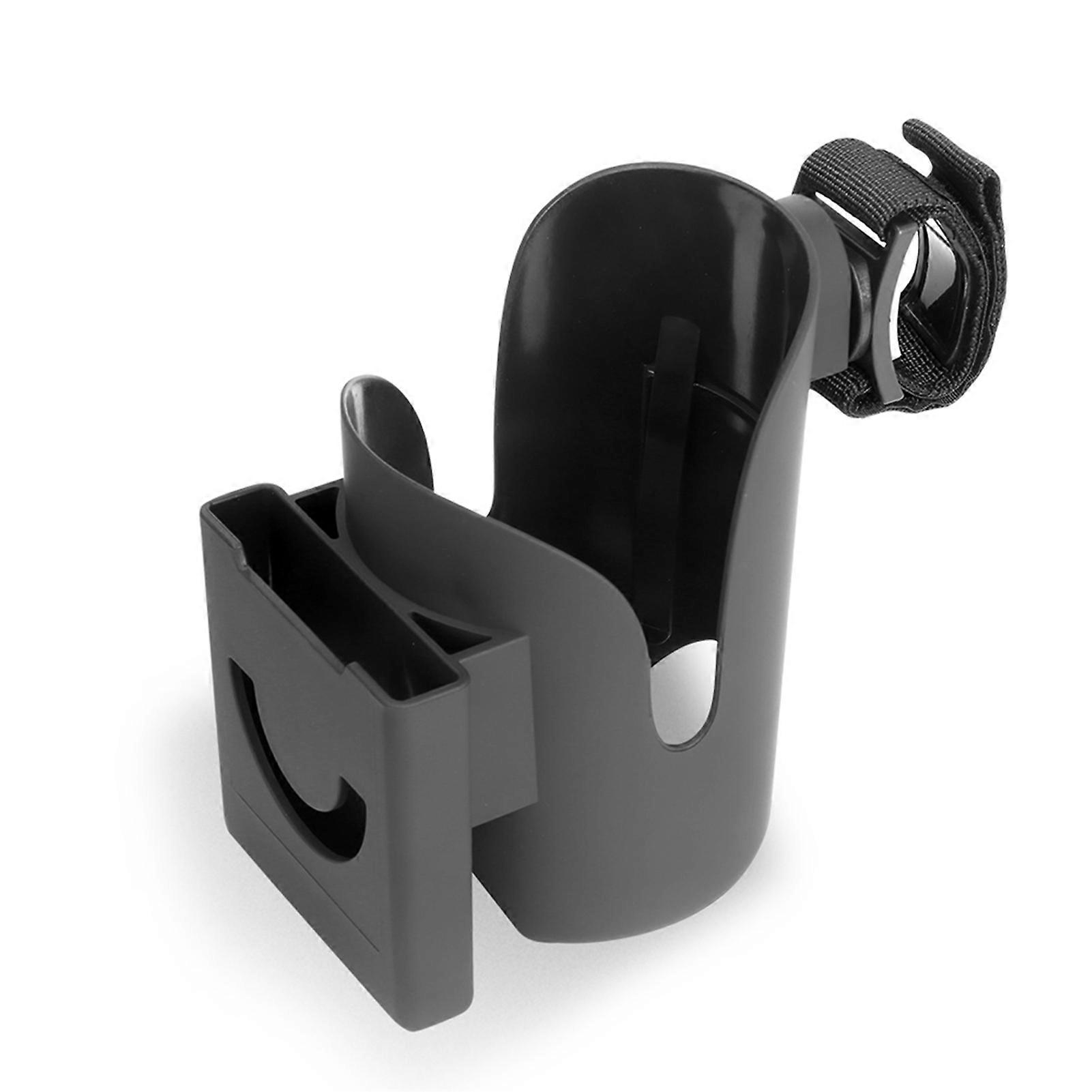 Stroller Cup Holder with Phone Stand Multifunctional Universal 2-in-1 Bottle Holder or Stroller