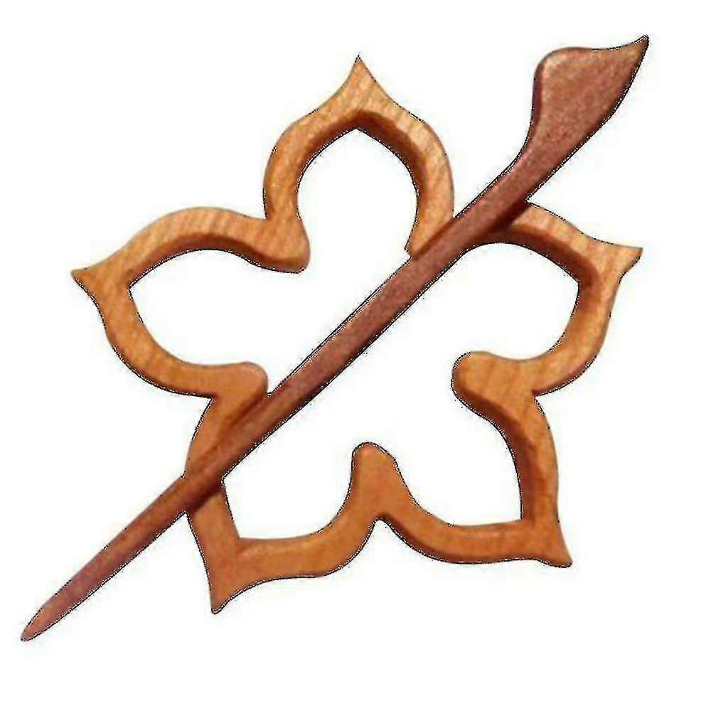 Houten broches, Kleding accessoires