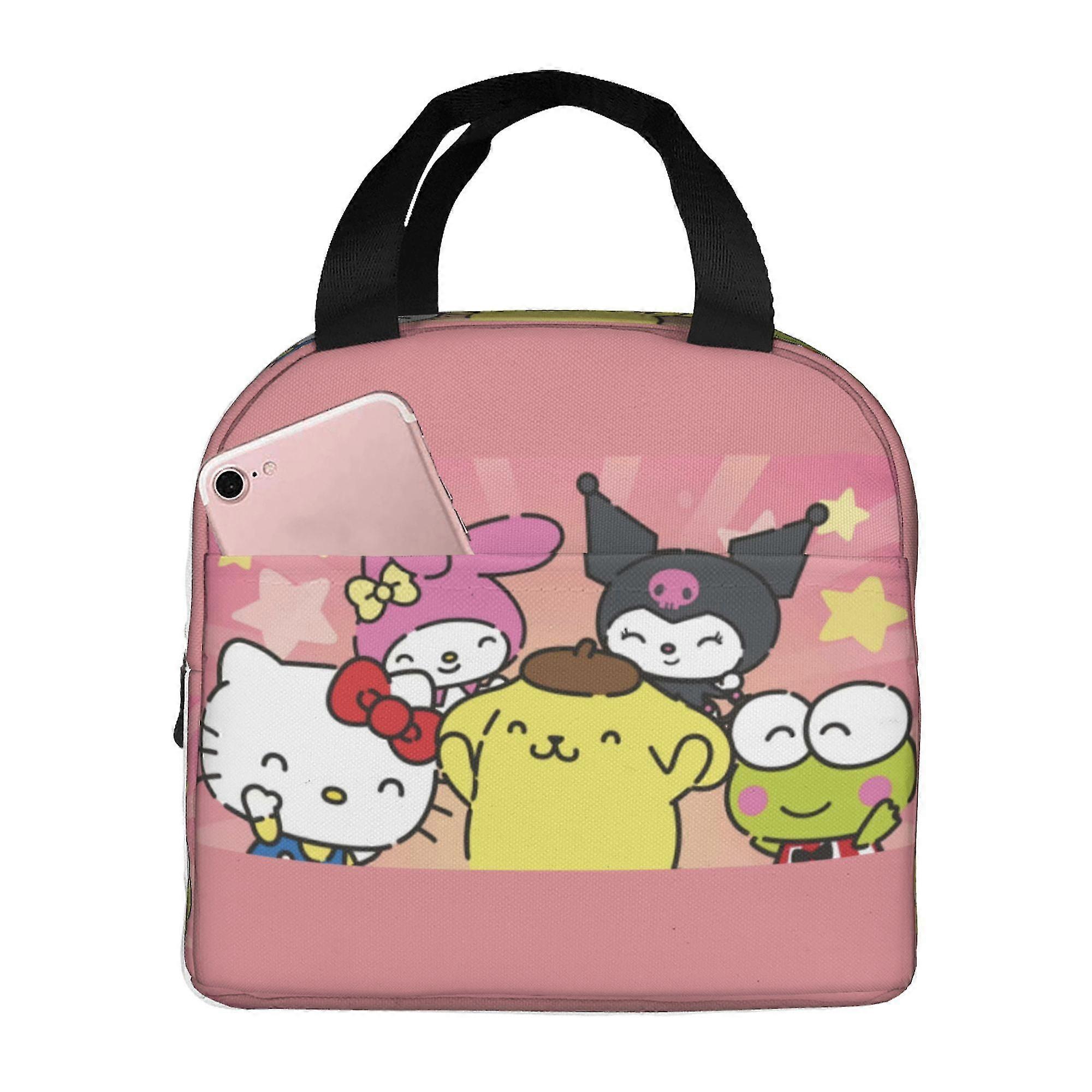 Sanrio Pompompurin Lunch Bag Tote Bag Insulated Lunch Box Picnic Beach Ing -cnbv270