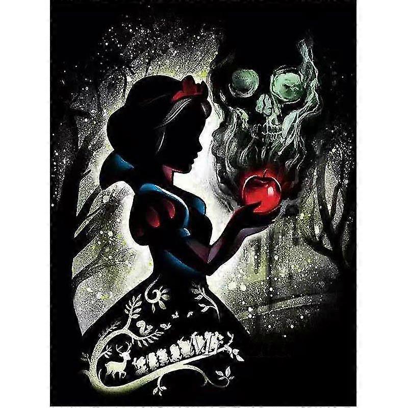 Diy 5d ציור יהלום אגדה של טוב ורע פסיפס יהלום פסיפס ערכות תפירה קישוט הבית רקמת יהלום עגולה מלאה