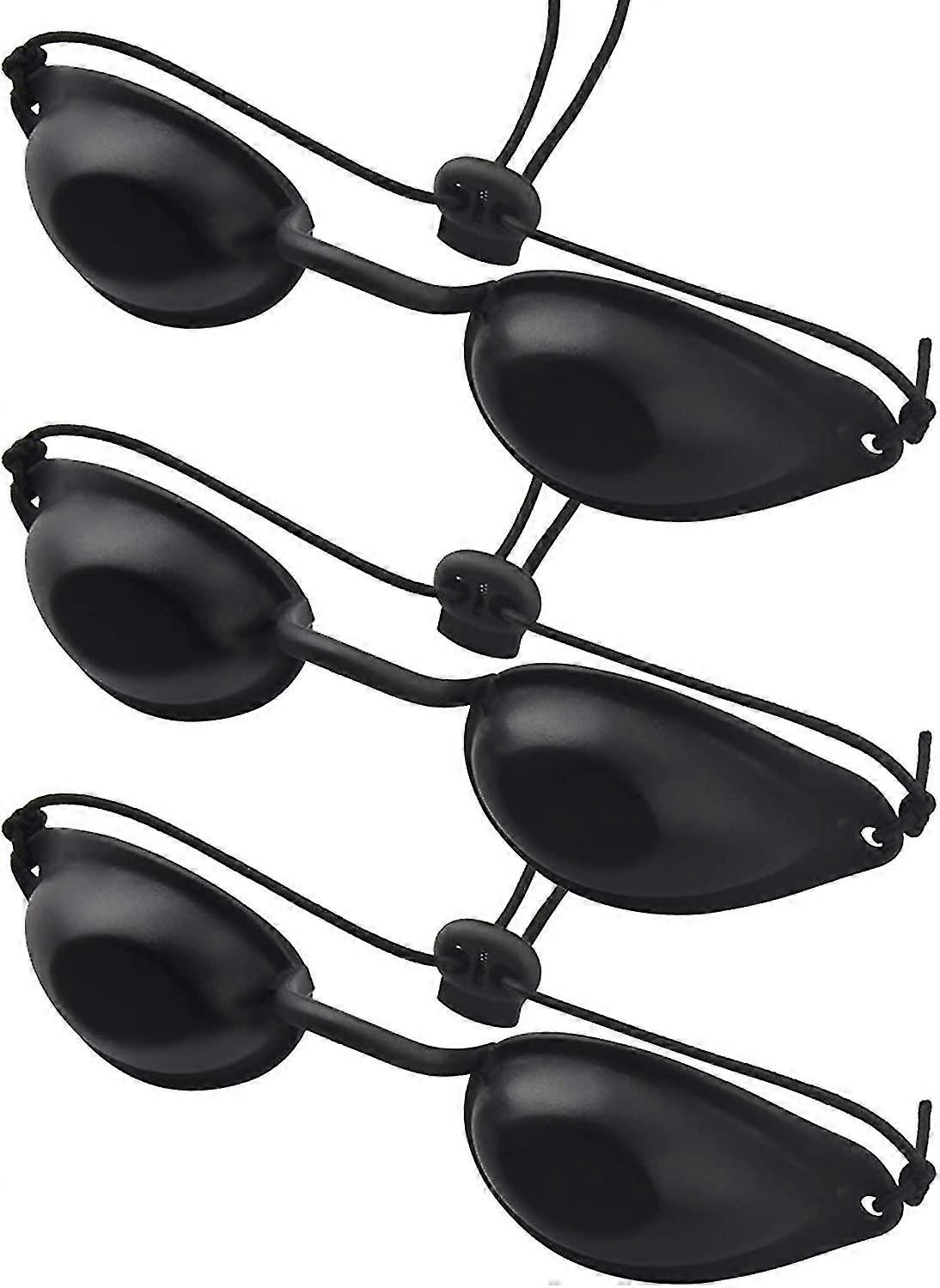 3pcs Acsergery ギフト日焼けゴーグル、 IPL 眼帯、安全日焼けゴーグル UV