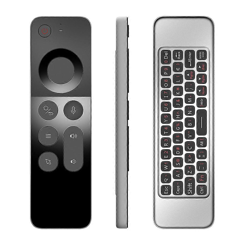 Voice Air Mouse Remote Control for W3 2.4G Wireless Mini Keyboard Android TV BOX / Windows / Mac OS / Linux Gyroscope Control