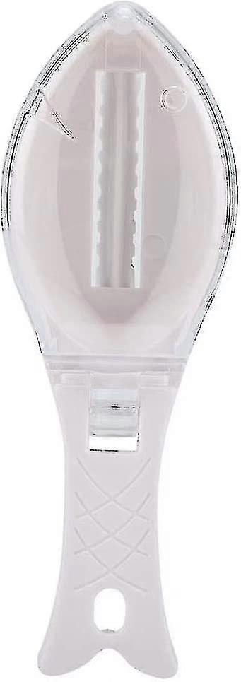 Quick And Safe Fish Scale Scraper - Fish Peeler, Kitchen Tools, White