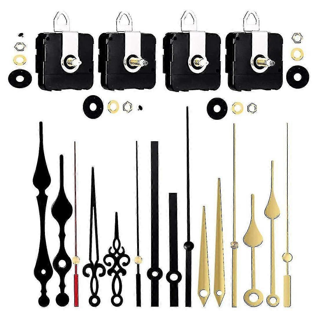 Silent Quartz Clock Movement, 4 Kinds Of Shaft Clock Movement