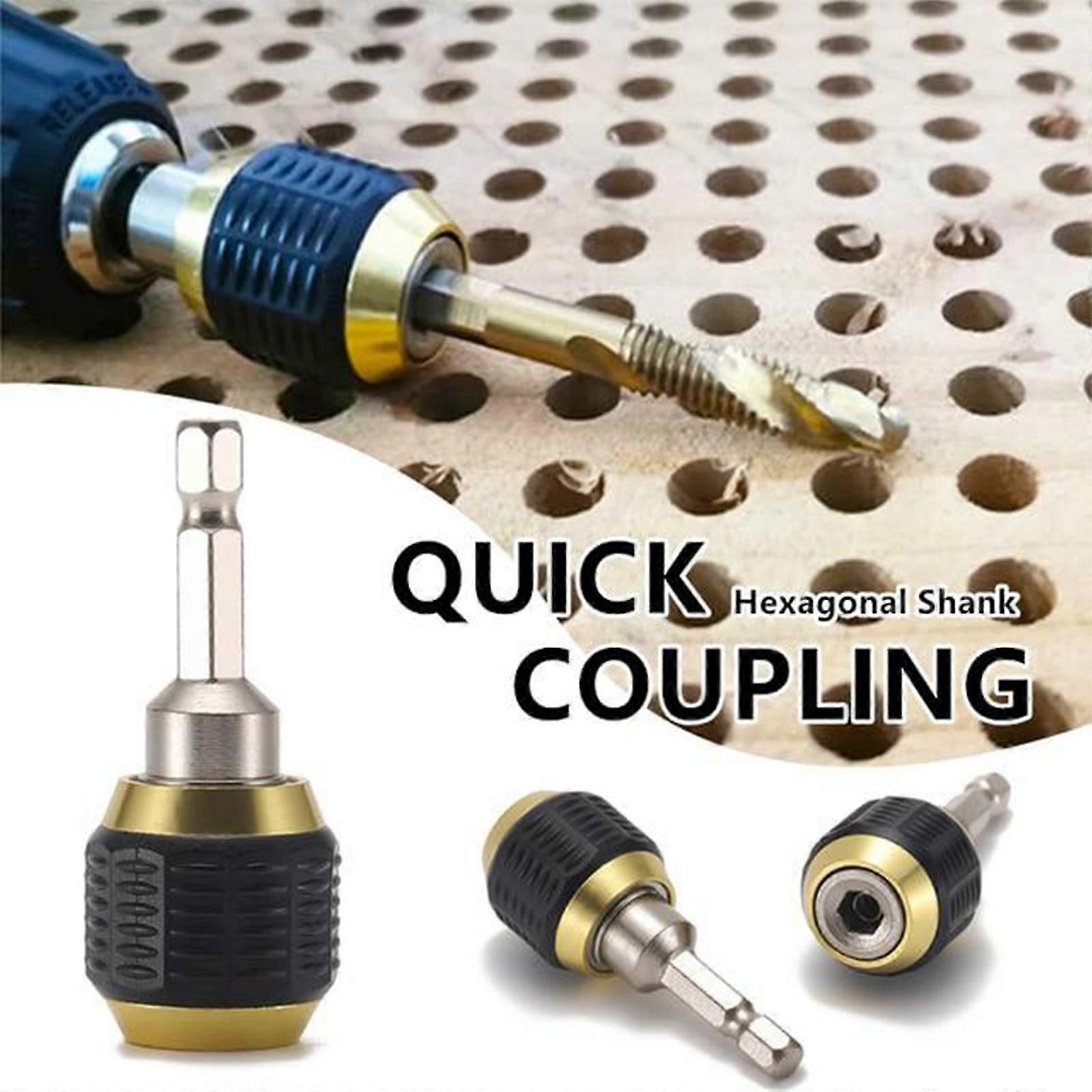 60mm Drill Bit Hex Shank Quick Coupling 1/4 Drill Chuck Tool Drill Bit Holder
