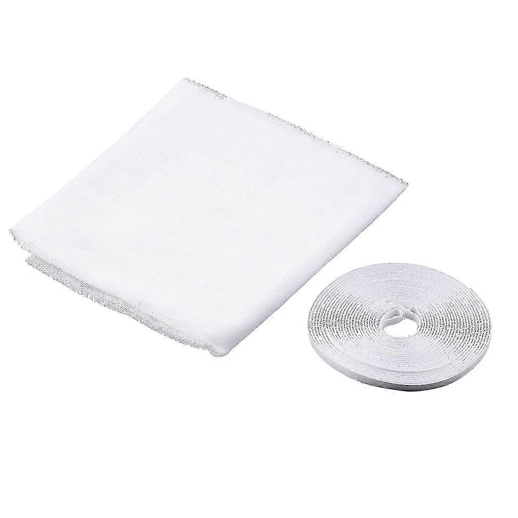 White Door Fly Insect Anti Mosquito Bug Curtain Fly Screen Window Net Mesh