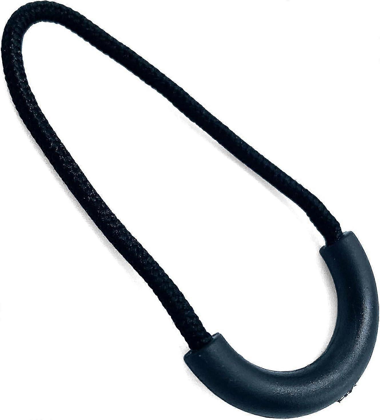 10 Pcs U Shape Nylon Zipper Pull,replacement Zipper Tab Durable Black Zipper Pull For Backpacks