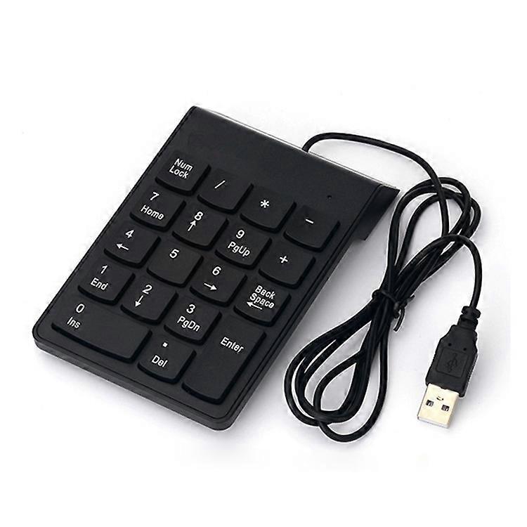 Waterproof Usb Numeric Keypad, Black