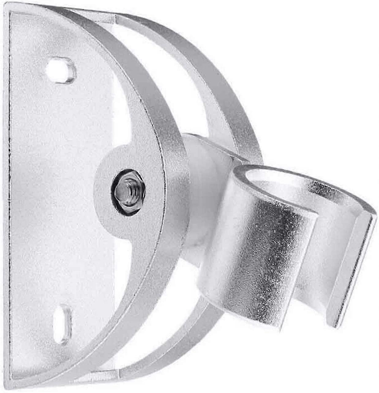 Wall-mounted Bathroom Shower Head Holder Adjustable Angle Handheld Shower Head Holder (silver) (1pcs)