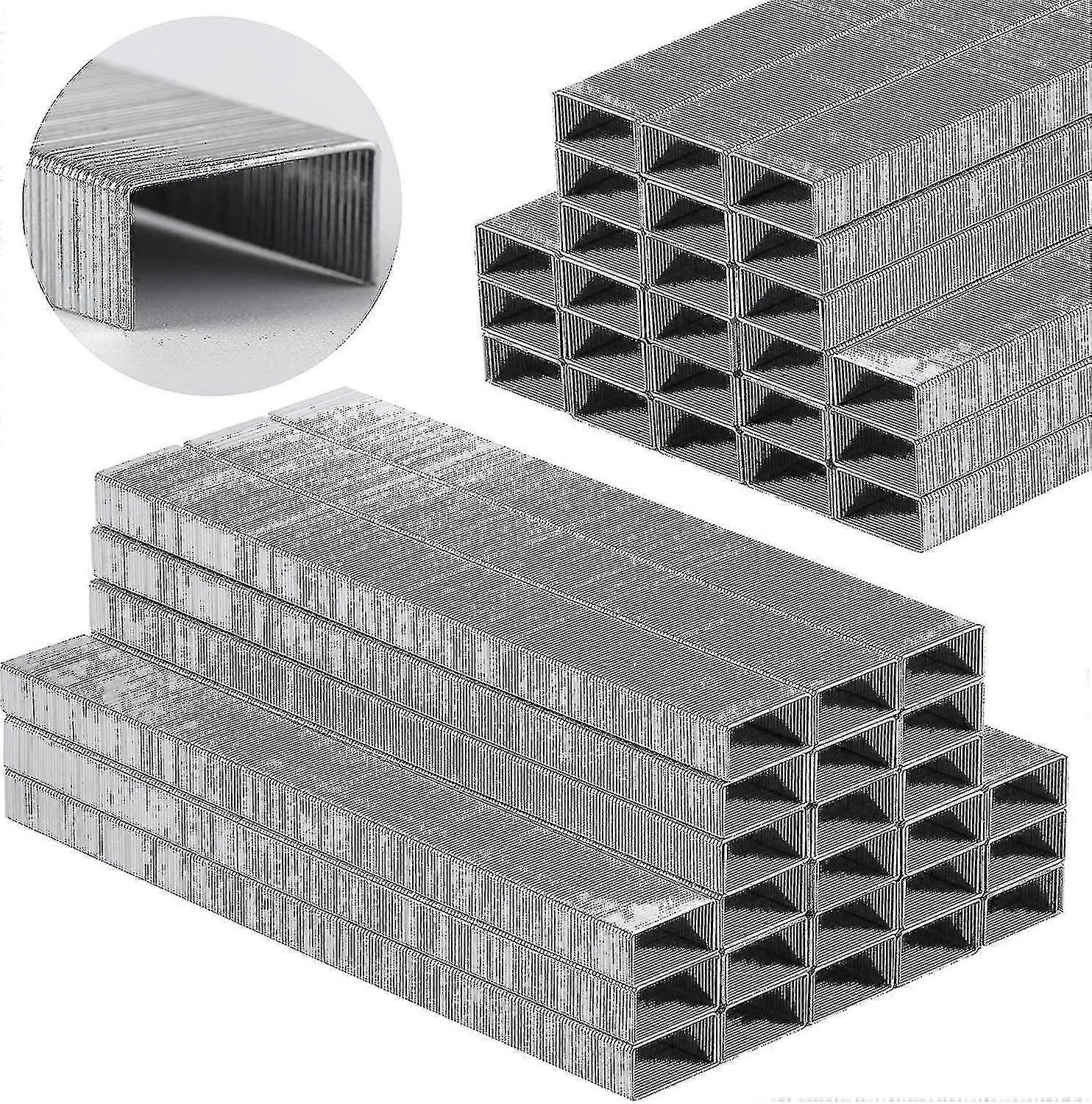 10,000 Staples, Standard Staples For Stapler, 1/4 Inch Staples