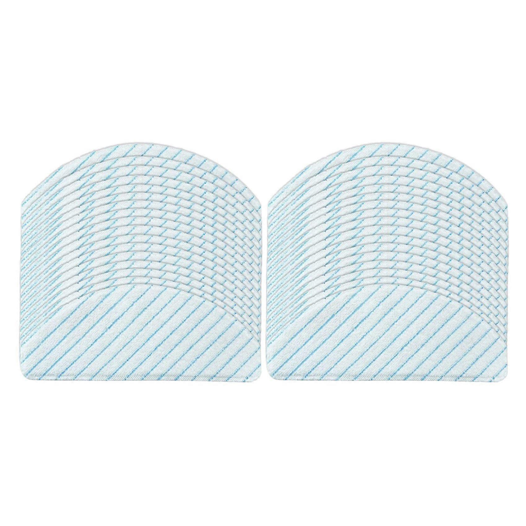 100st engångs starka trasmoppdukar kuddar för Ecovacs Deebot OZMO