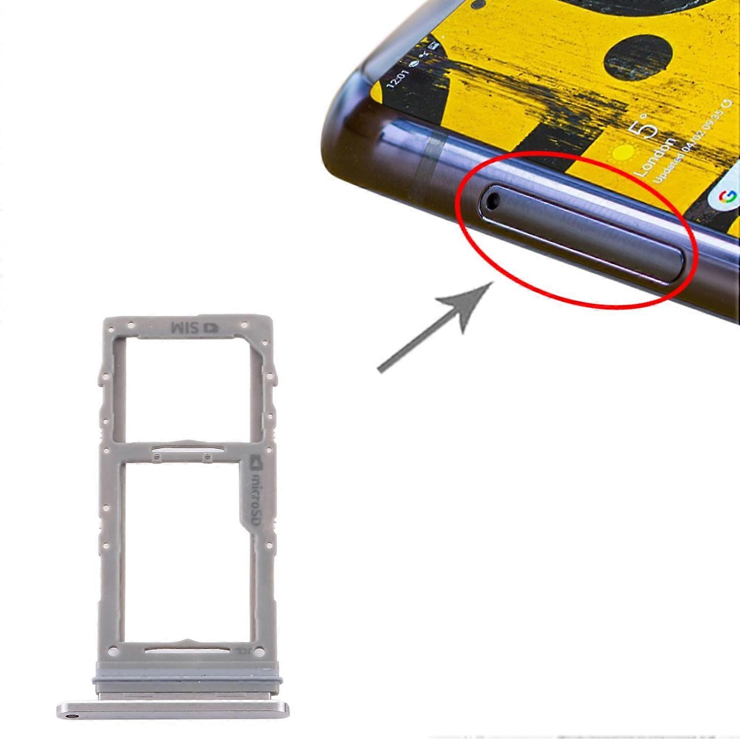 SIM Card Tray + Micro SD Card Tray for Galaxy Note 10 Lite
