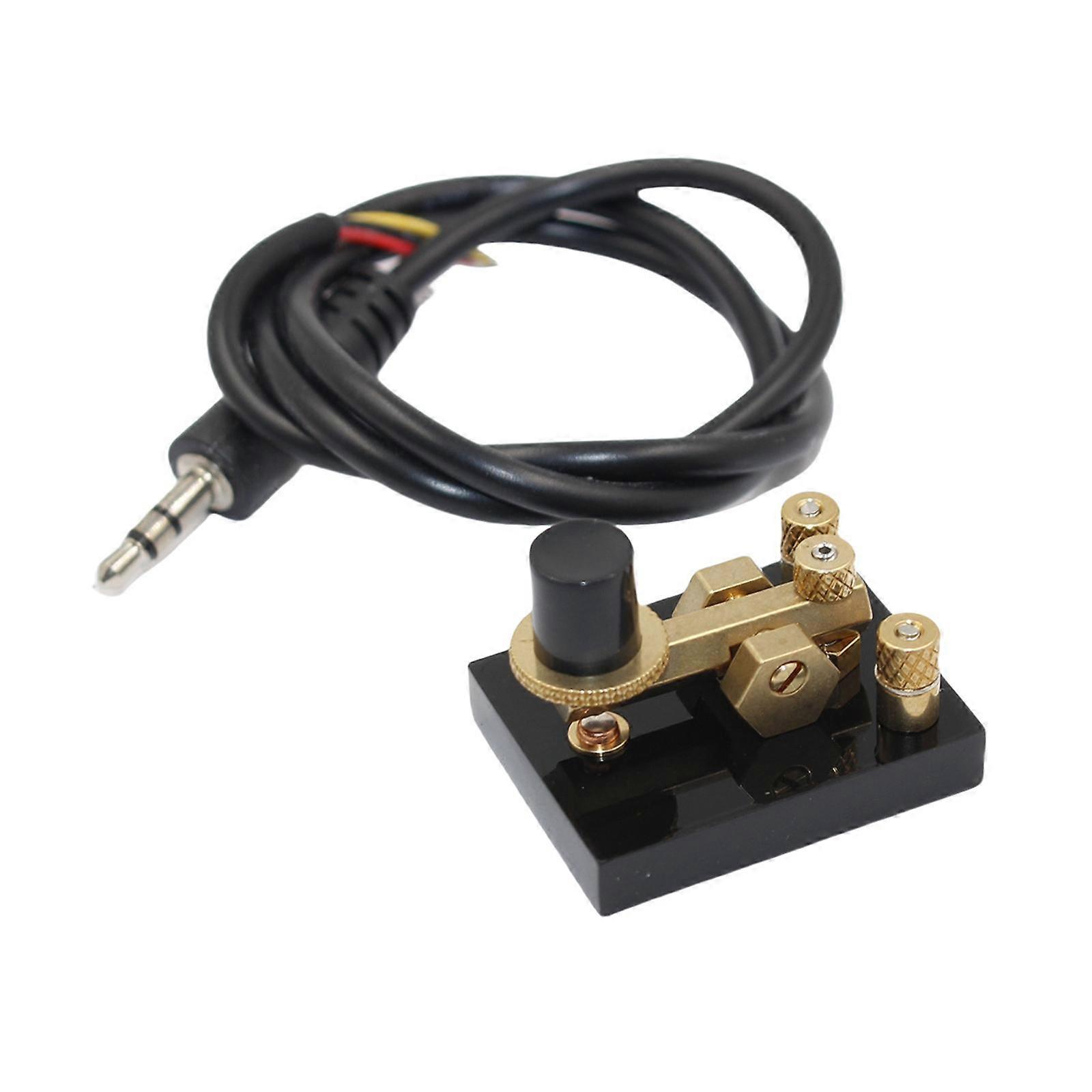 Mini CW Clé en code Morse Universelle pour les débutants Amateurs de diffusion Camping
