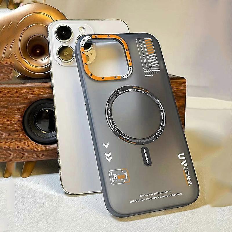 Fashion Magnetic Magsafe Frosted Phone Case For iPhone 15 ProMax