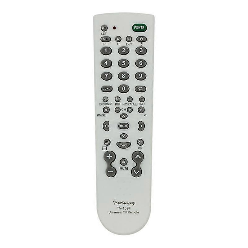 1~10PCS New Universal TV Remote Control Smart Remote Controller for Television TV-139F Multi-functional TV 139F High Quality