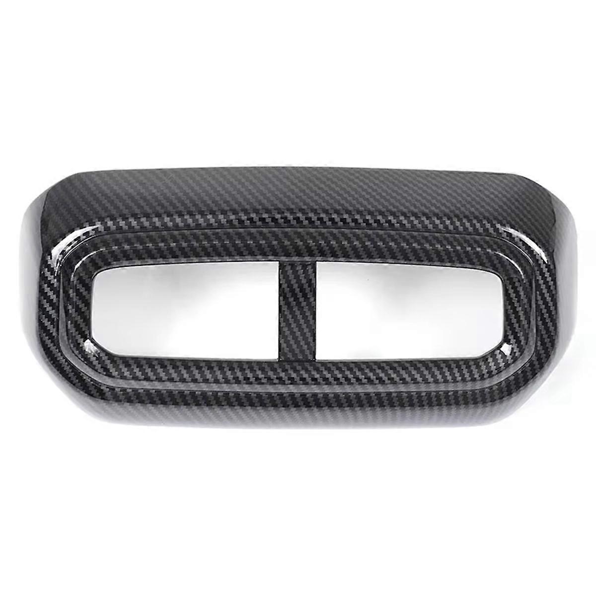For Pilot 2023 2024 ABS Carbon Fiber Car Rear Air Vent Outlet Frame Cover Trim Sticker Accessories