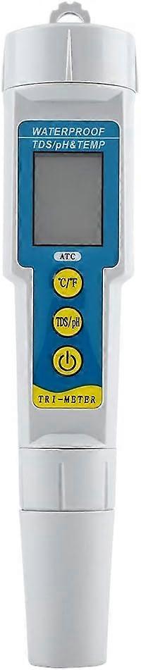 XHX i 1 multifunksjonell digital PH-måler Digital PH/EC/TEMP-tester