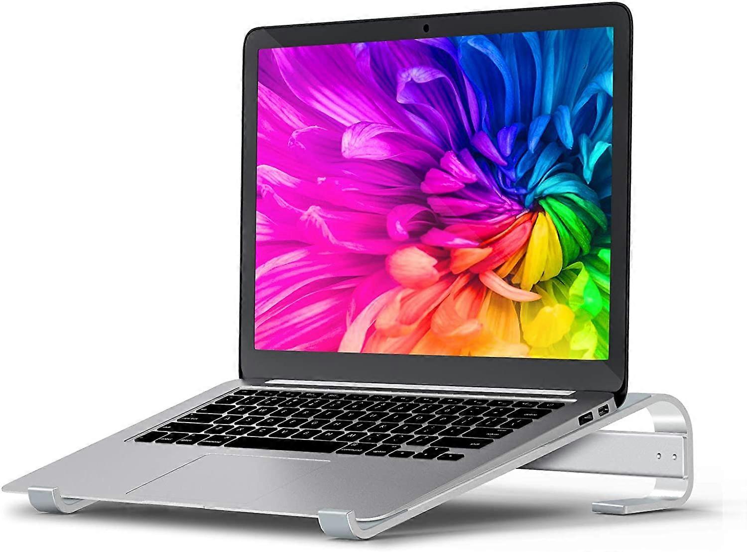 Ventilated Laptop Stand, Aluminum Computer Riser,  with 13-17.3 Inch