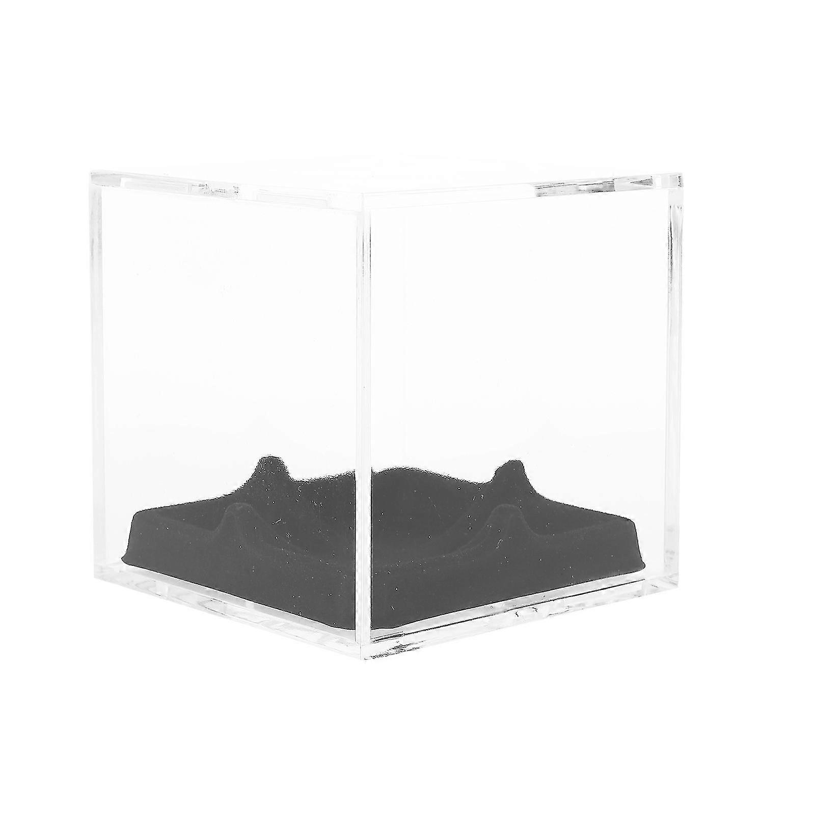 1 Set Transparent Baseball Displaying Box Tennis Storage Box Acrylic Box For Baseball