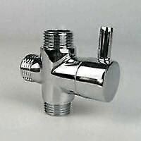TCGG-Valvola deviatrice, maschio G1/2 rubinetto in ottone adattatore a T accessori cromati per rubinetti doccia bagno deviatore acqua valvola di riemp