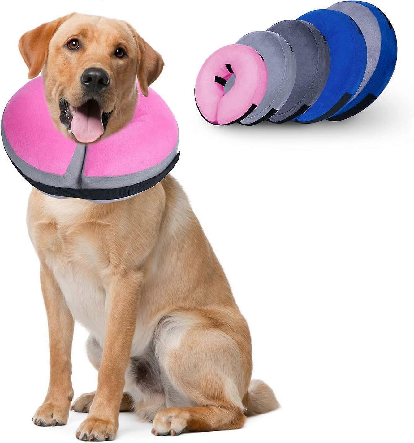 Pet Protective Inflatable Collar, Dog Cone Collar Soft for Dogs and Cats