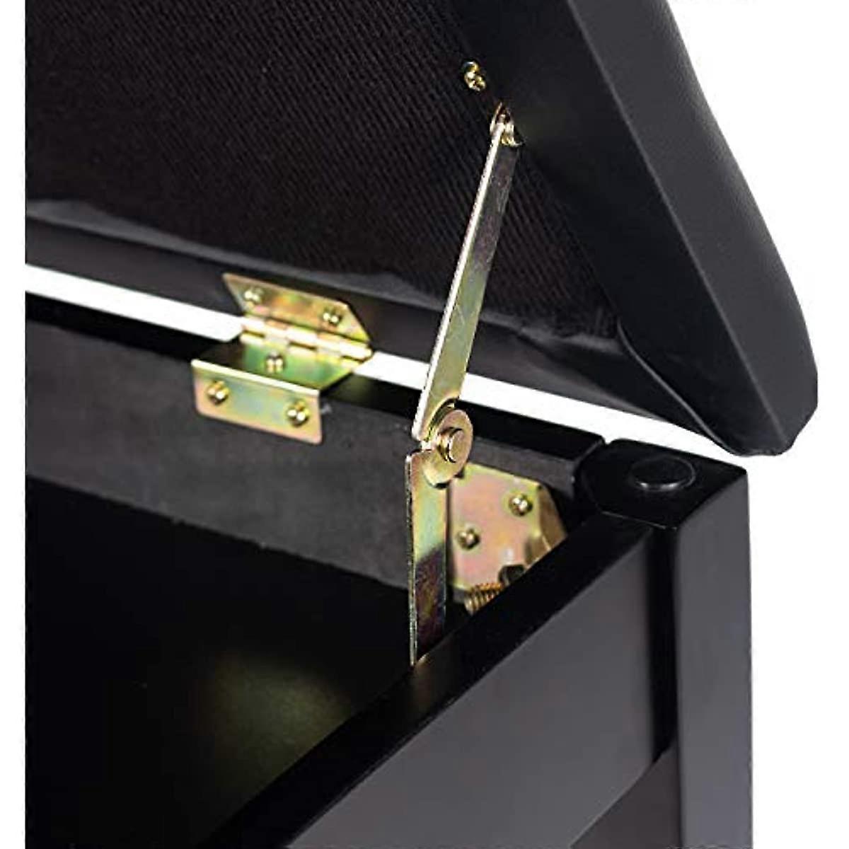 GRANDMA SHARK Height Adjustable Piano Seat Stool With Storage Compartment