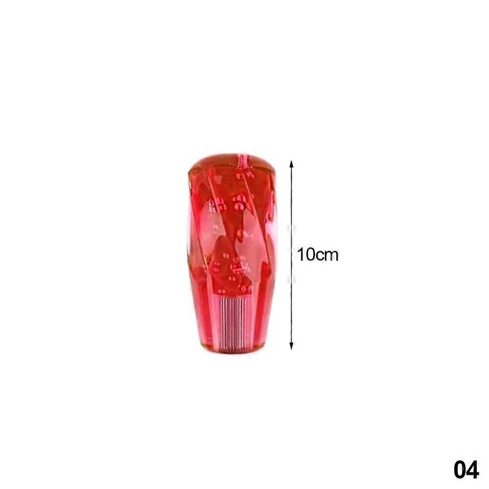 10/15cm Car Shift Knob Crystal Extension Adapters Automatic Gear Shifter Handle Transparent Crystal with M10 M8 2 Adapters