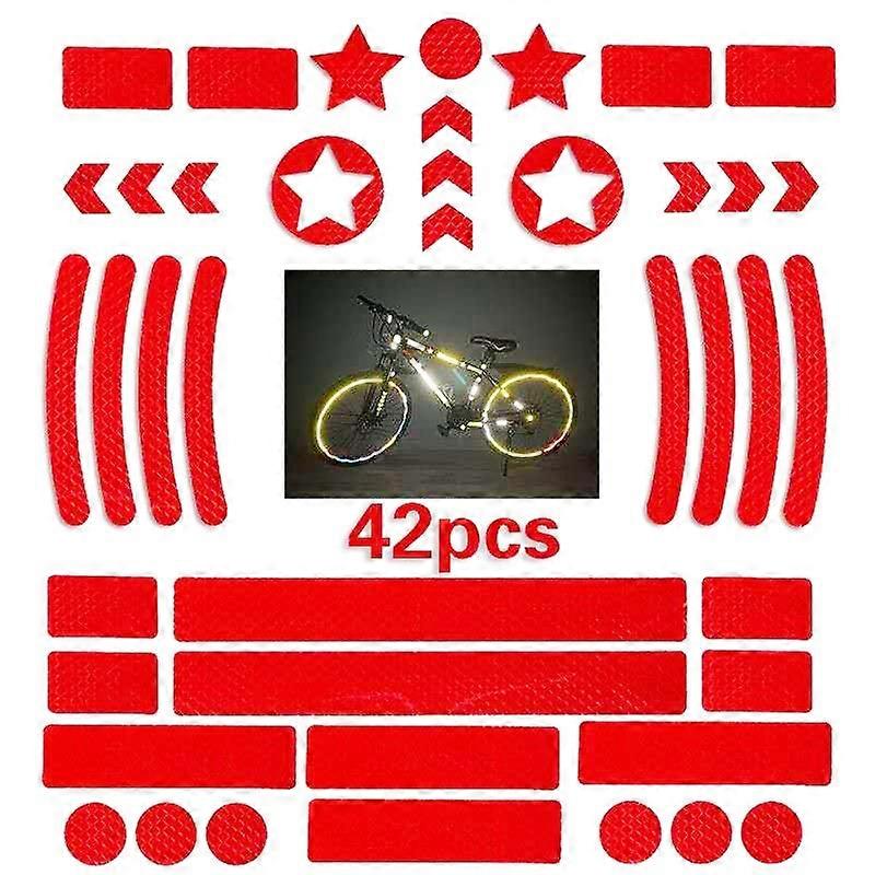 2 Sets Bicycle Reflective Sticker