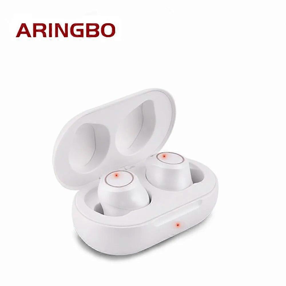 Hearing Aids Mini Invisible Rechargeable Hearing Device For Hearing Loss Seniors Noise Reduction Sound Amplifier Recharging Base