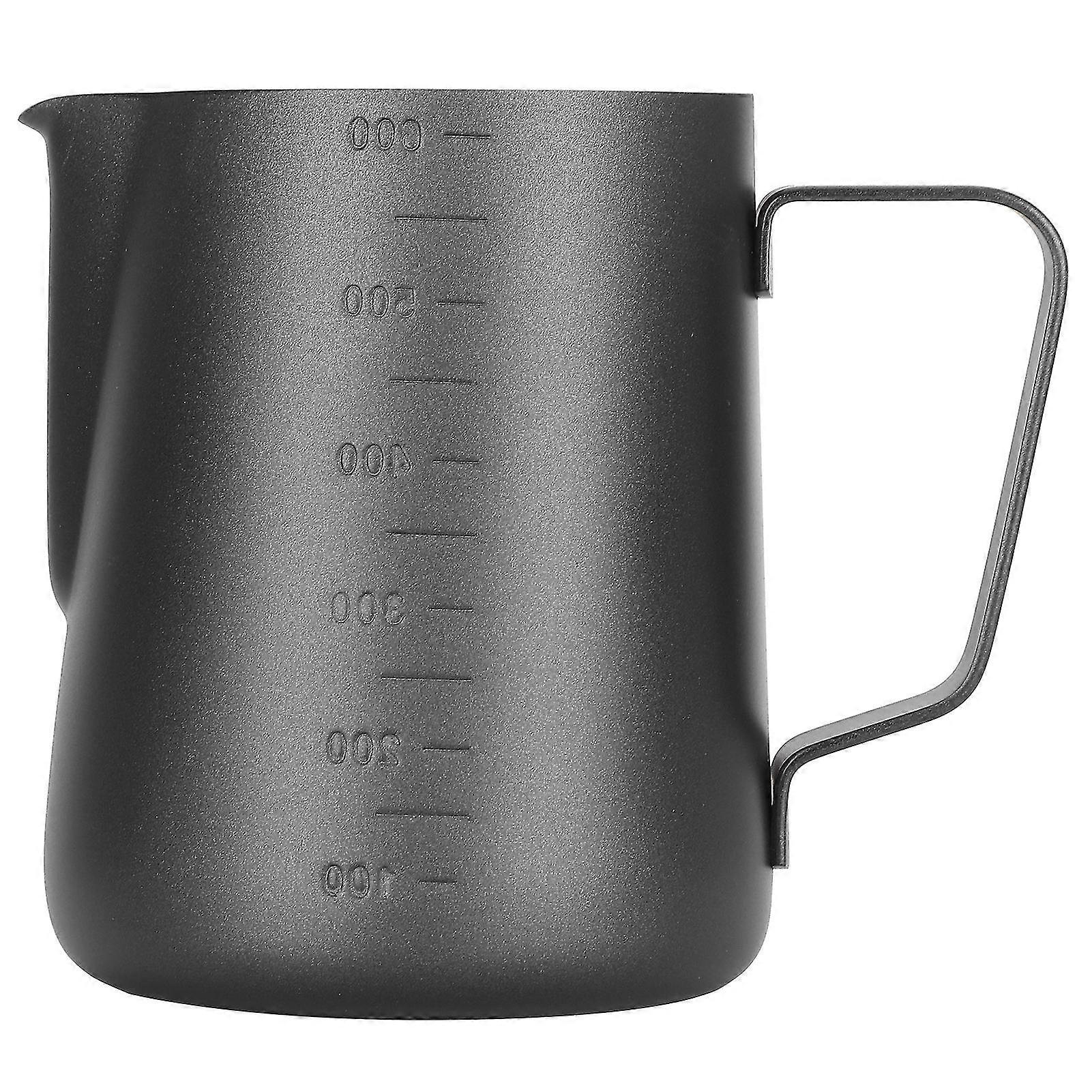 Thicken Frothing Cup Pitcher with Dual Scales - 600ML for Coffee Latte Art in Home and Office