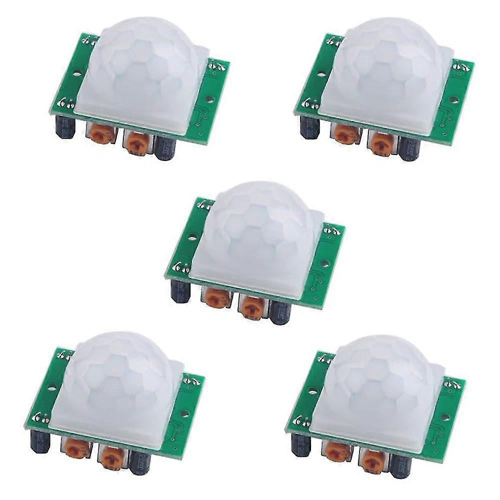 For -sr501 Pir Sensor Infrared Ir Body Motion Module For (pack Of 5pcs)