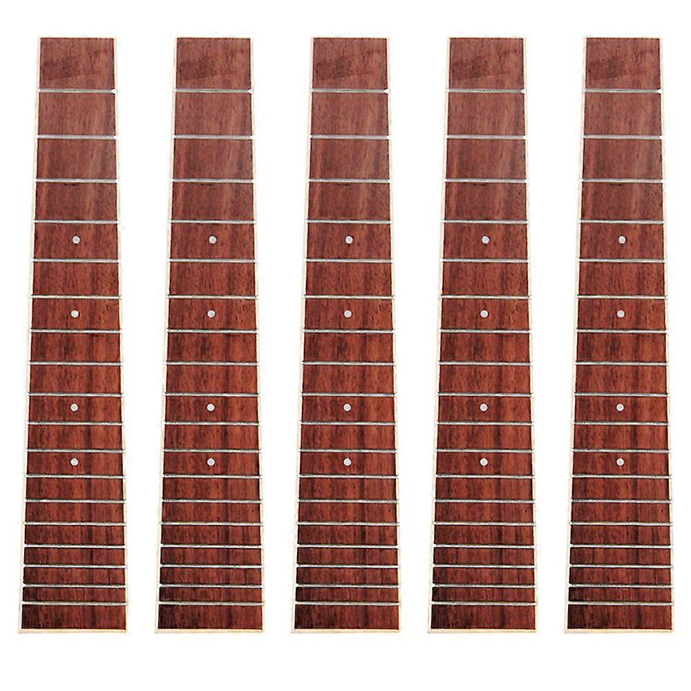5個ウクレレフレットボードコンサートウクレレ23インチウケパーツローズウッド18フレット